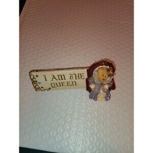 Boyds Bears Queenie I Am Queen Desk Sign Bearstone office gift